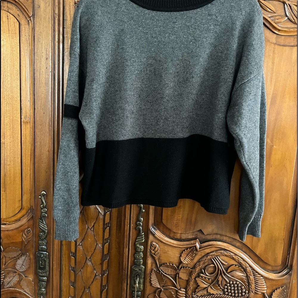 MARGARET O’LEARY cashmere/ cotton cropped sweater
